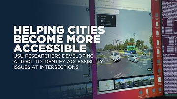 USU Researchers Developing AI Tool to Identify Accessibility Issues at Intersections