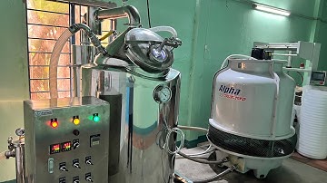 Máy cô đặc chân không nước mắm, chanh dây fujitank gia công 50 lít, 100 lít, 200 lít