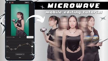 Popular Tiktok Fashion Transition "The Microwave"  ★ Free Mobile Video Editing Tutorial