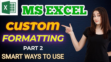 Top 2 Custom Formatting Uses | SMART Ways to use Custom Formatting in Excel | Part 2