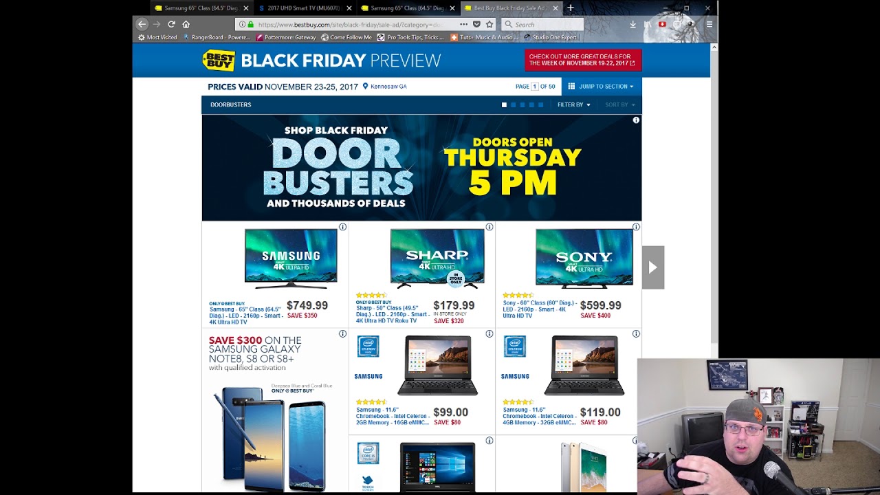 Best Buy Samsung TV Deal Mistake? Black Friday 2017 - YouTube