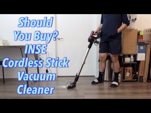 Should You Buy? INSE Cordless Stick Vacuum Cleaner