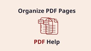 Organize PDF | Discover the New Organize PDF Pages Tool!