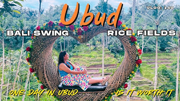 How to spend a Day in Ubud | All about Bali Swing & Rice Fields | Bali Family Trip Ep 2