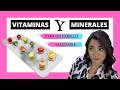 VITAMINAS Y MINERALES PARA UN CABELLO SALUDABLE