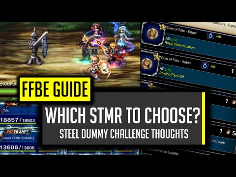 Which STMR to Choose?  Steel Dummy Event! - [FFBE] Final Fantasy Brave Exvius