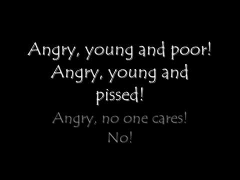 Anti Flag  Angry, Young and Poor (Lyrics)  YouTube