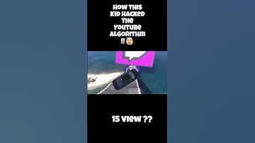 How This Kid Hacked The YouTube Algorithm!!🤯| Ft:- ‪@Zgamingofficial‬