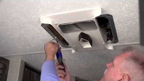 Coleman-Mach Bluetooth Ceiling Assembly Installation