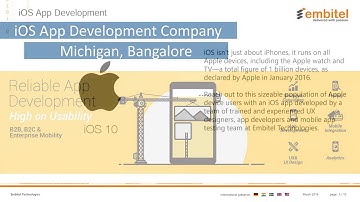 iOS App Development Company in Michigan, Bangalore