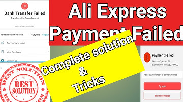 AliExpress Payment Failed issue || Aliexpress payment System error #aliexpress #aliexpresscoupon
