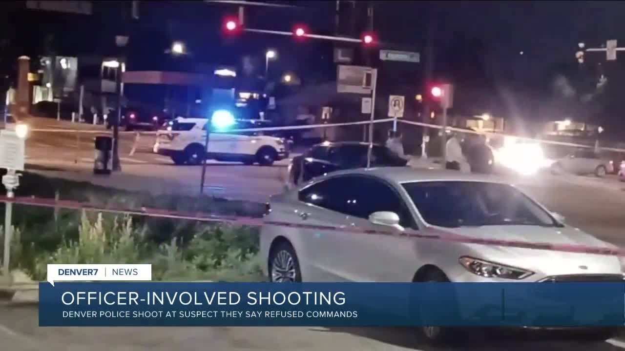 Police shooting in Denver near E. Colfax and Uinta - YouTube