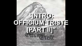 Watch Officium Triste Mountains Of Depressiveness video