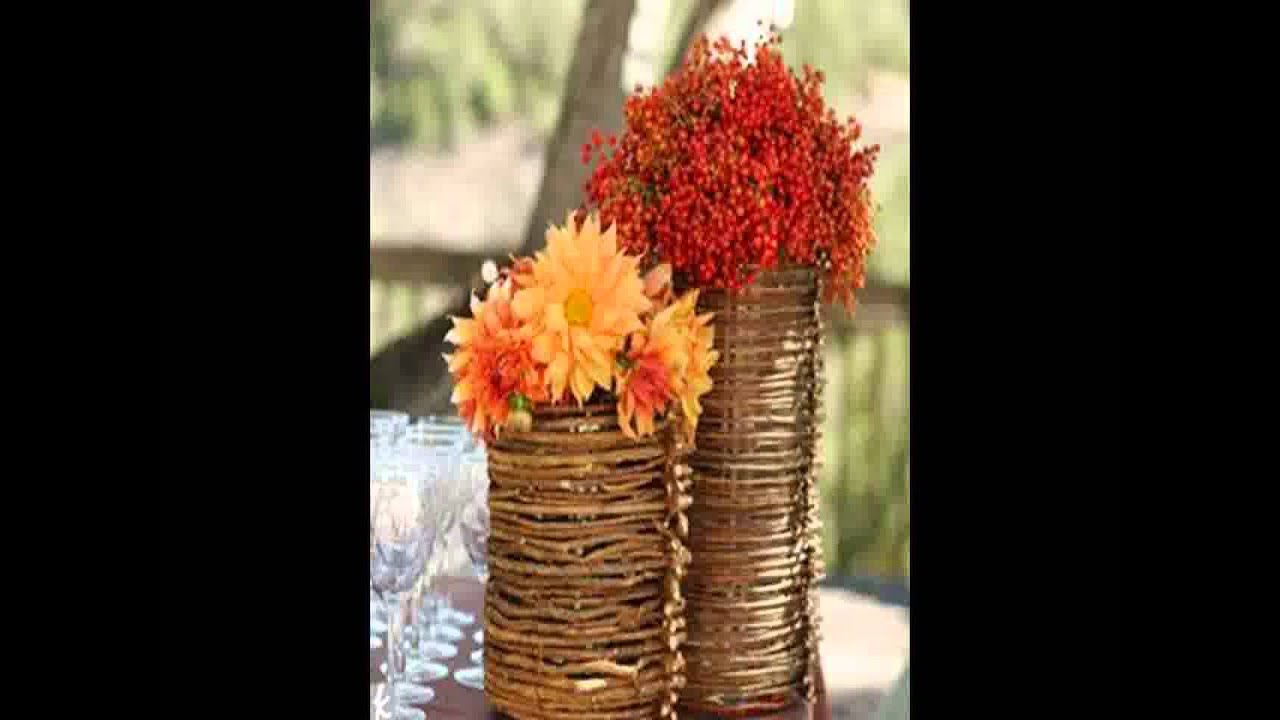 Autunno idee composizione floreale youtube Composizioni di fiori autunnali