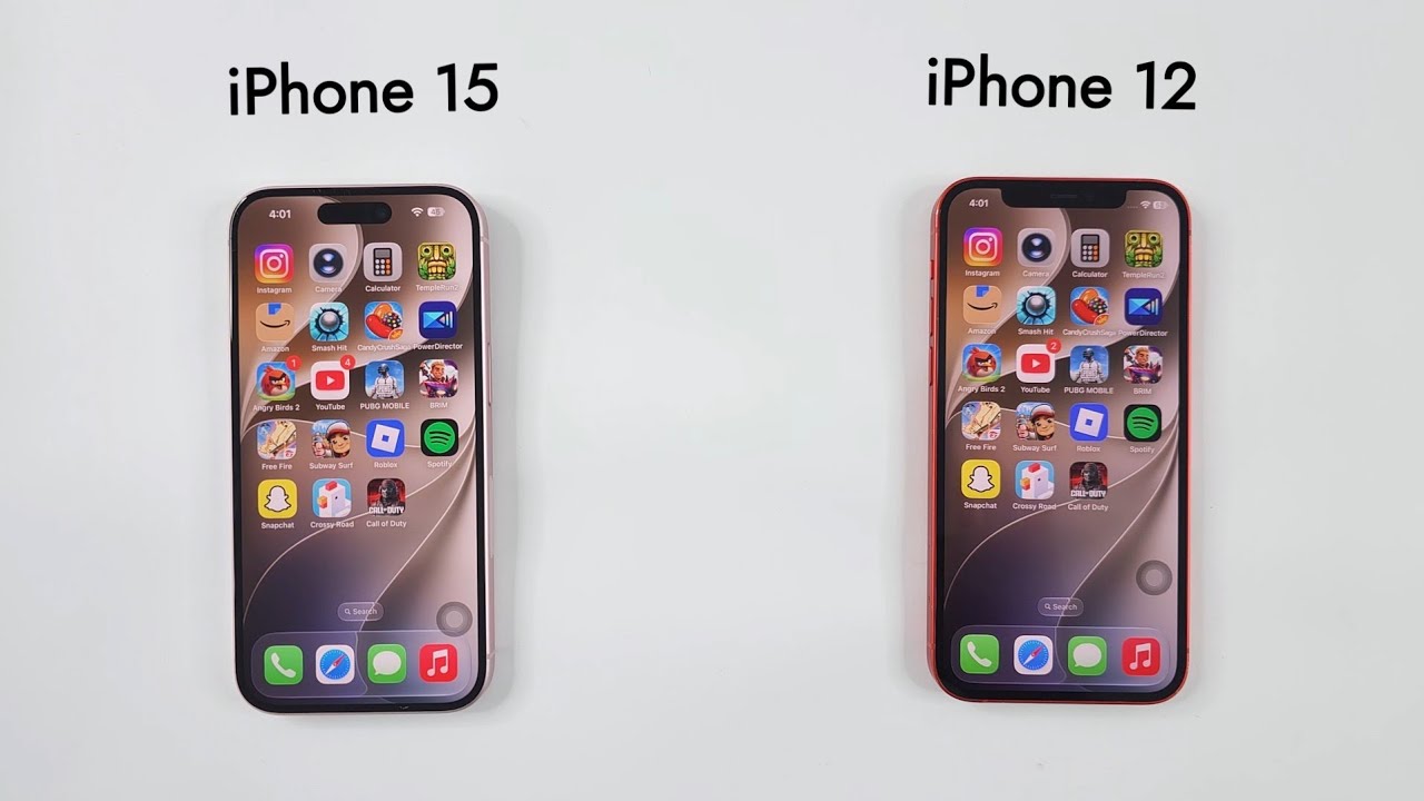 iPhone 15 （早い者勝ち） iOS 27 SPEED TEST - iPhone 15 vs iPhone 12 - YouTube