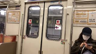 Osaka Metro谷町線22系62編成ドア開閉音シーン