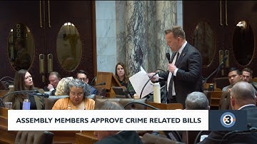 Assembly members approve crime related bills