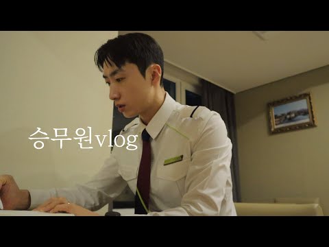 서울, 제주, 부산 돌고 도는 국내선 비행 / 직장인 승무원 브이로그