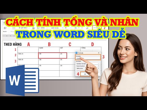 Cách tính tổng và nhân trong Word không cần sử dụng Excel 2023 mới nhất Cách tính tổng và nhân trong Word không cần sử dụng Excel 2023 mới nhất