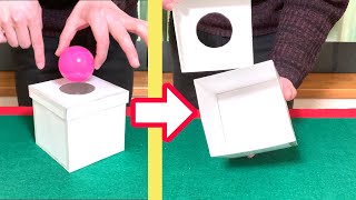 ボールが消えた！　子供にウケる簡単マジック2ネタ種明かし　2 Easy Magic Tricks Tutorials.