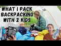 Backpacking with kids  everything i pack backpacking with 2 kids and  a dog