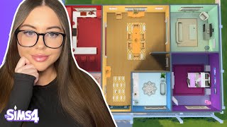 The Sims 4 but every room is a DIFFERENT COLOUR!