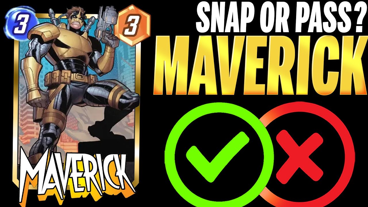 MAVERICK ✖️ Подробности и механика | Сделать снимок или пропустить | Marvel Snap