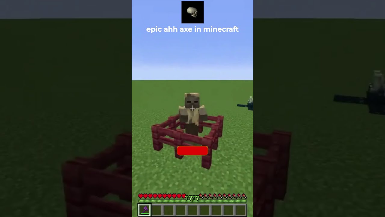 Epic Axe In Minecraft 