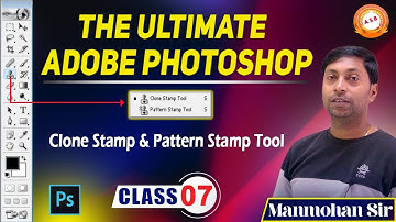 Master Photoshop in 2025: Ultimate Guide | How To Use Clone Stamp Tool & Pattern Stamp Tool #youtube