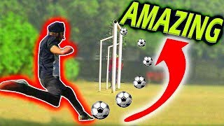 How To Shoot / Kick Soccer ball★Inner Curve★Banana kick★inside shoot-football freekick tutorial screenshot 4