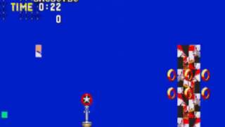 Sonic 3 & Knuckles - Glitch Level ID: 1B Act 1