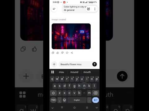 how to generate mobile wallpaper #aitutorial #chatgpt #aiwallpaper