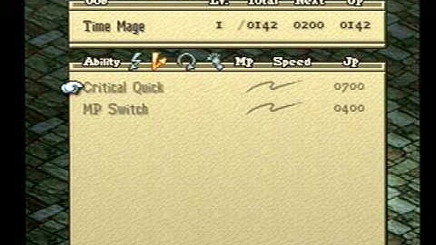 FFTactics Class Breakdown: Time Mage