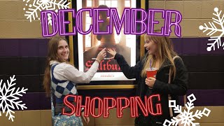 shopping in december