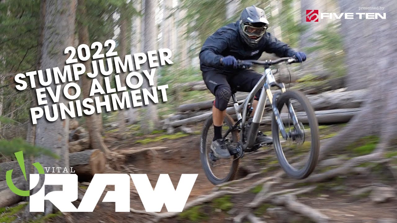 2022 STUMPJUMPER EVO ALLOY Test Laps - Vital RAW with Jonny Simonetti