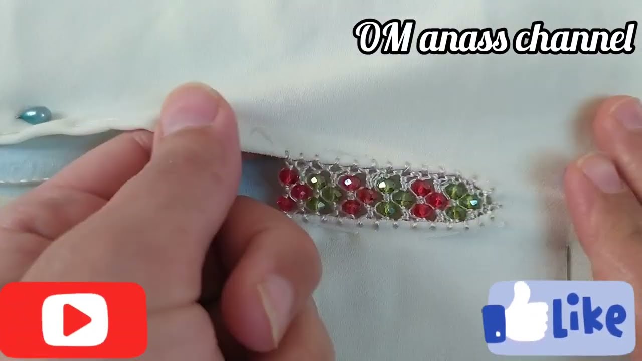 راندة نصف طوق بالعقيق خفيفة وسهلة تحت طلب إحدى متتبعاتي الغاليات  راندة خفيفة مع ام انس