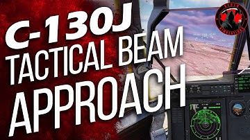 DCS C-130J: 90° Tactical Approach & Landing at Al-Taqaddum