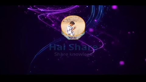 របៀបធ្វើក្បាលវីដេអូ|make intro videos