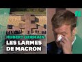 Les larmes d'Emmanuel Macron à l’inhumation d’Hubert Germain