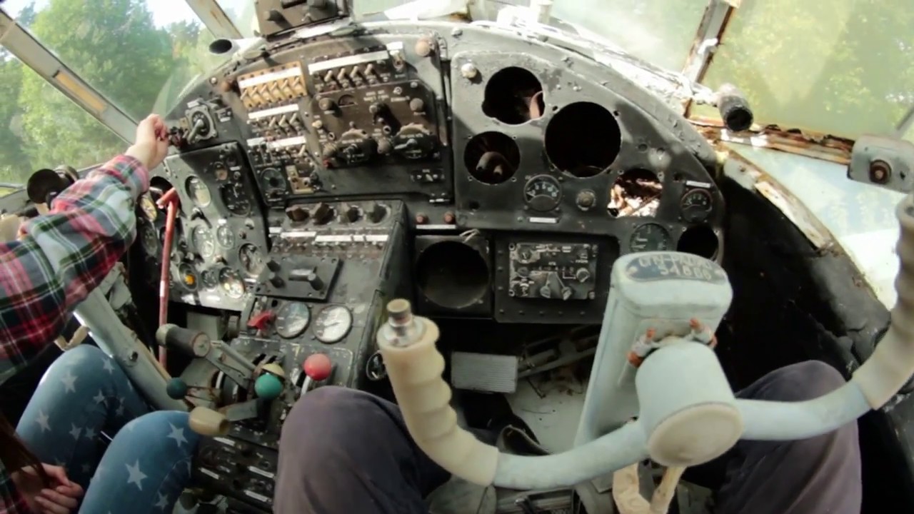 Abandoned  Antonov An-2 biplanes in Lithuania