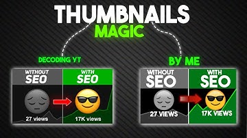 How To Make Thumbnails Like @decodingyt In 6 Minutes ! 📈