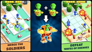 Mighty Toy Army Merge (Gameplay Android) screenshot 1