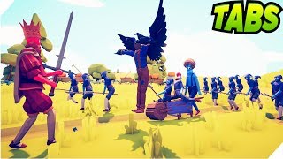 Король против Фермеров - Totally Accurate Battle Simulator.Табс Король против Фермеров - Totally Accurate Battle Simulator.Табс