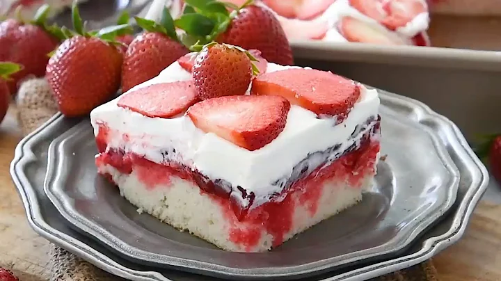 How To Make Strawberry Poke Cake