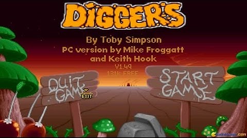 Diggers gameplay (PC Game, 1993)