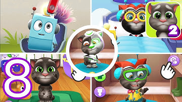 My Talking Tom 2 - Gameplay Walkthrough - Part 8 (Android, iOS)
