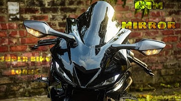 Zx10r mirror install on R15 V3 || most practical mirror ever!