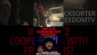 ICE Agent Cooperates with Protesters in New Jersey