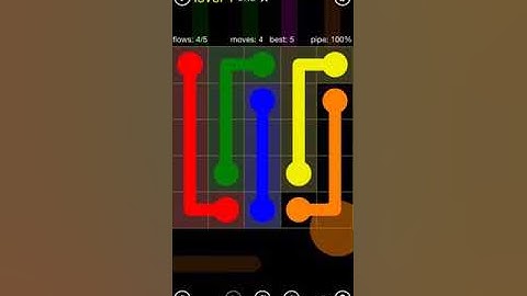 Flow Free Regular Pack 5x5 Walkthrough