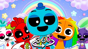 360° VR IIncredibox Sprunki But Poppy Playtime 4 Animated Series Intro